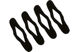 KUESN Hair Bun Maker Tool Kit Accessories,4 Pack Magic Bun Wraps Hair Styling Donut Twisters Roll Clip Holder For Women Ladies Girls Black (Small)