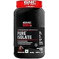 GNC Amp Pure Isolate Zero Carb | 2 Lbs | 30 Servings | Boosts Athletic Performance Builds Lean Muscles | Speeds Up Recovery | Digezyme For Easy Digestion | 25G Protein | 6G Bcaa | Chocolate Frosting