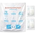 15” x 18” 2 PCS TONESPAC Instant Pack Quick Expanding Foam X-100 Packaging Bag for Packaging and Shipping