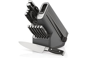 Ninja Foodi StaySharp Bloc de couteaux avec aiguiseur intégré set de luxe 14 pièces, K32014EUUK