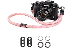 VOVMOEYA Sangle Appareil Photo, bandoulière pour appareil photo reflex numérique Fujifilm XS20 XT5 XH2S Nikon Zf Z8 Z30 Canon EOS R6 R7 R8 R10 R50 Sony A6700 A7C II A7IV A7R IV