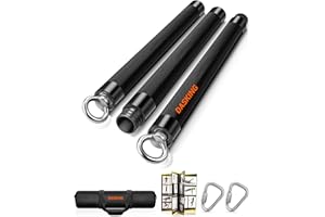 DASKING Taśmy oporowe do fitnessu, do domu, 75 cm/90 cm, 98 cm, zdejmowane taśmy oporowe, zestaw z trójkątnymi haczykami, do jogi, pilatesu, treningu, ćwiczeń na całe ciało, fitness