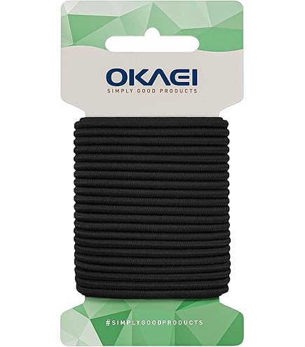 Perdix Corda Elastica 3mm X 5m Bianca, In Lattice E Nylon, Elastico Universale Per Cucito, Tende, Braccialetti E Fai-Da-Te - 5