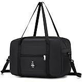 BKAZV 40x20x25 Ryanair Sac de Bagage 40x25x20 Sac de Voyage Pliable Sac de Cabine Avion Valise de Cabine Portable Organisateu