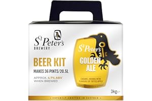 St Peters Beer Kits - St Peters Golden Ale Home Brew Kit - United Kingdom - SuffolkL8
