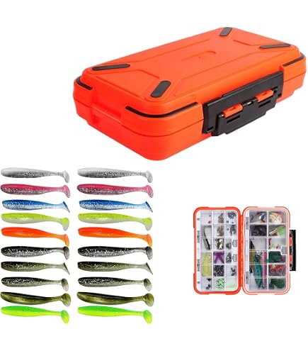 Boîte De Rangement Pour Pêche Maxpex - 5 Compartiments - Transparente - Étanche