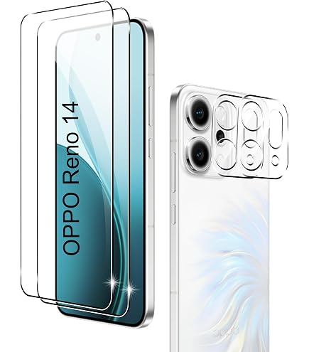 Pellicola Idrogel Trasparente Per OPPO Reno 14 5G (6.59") – 2 Pezzi, Protezione Morbida Anti-graffio Con Autoriparazione