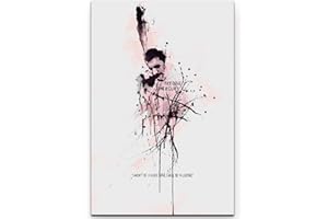 Paul Sinus Art Freddie Mercury 90 x 60 cm - Sur toile tendue, prête pour accrochage