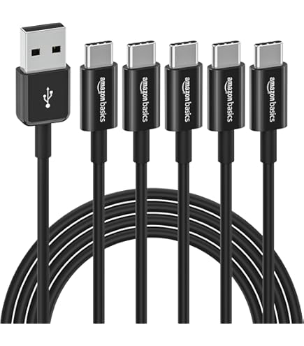 Amazon Basics Usb C Charger Cord TechBasic 8ft USB-C To USB-C
