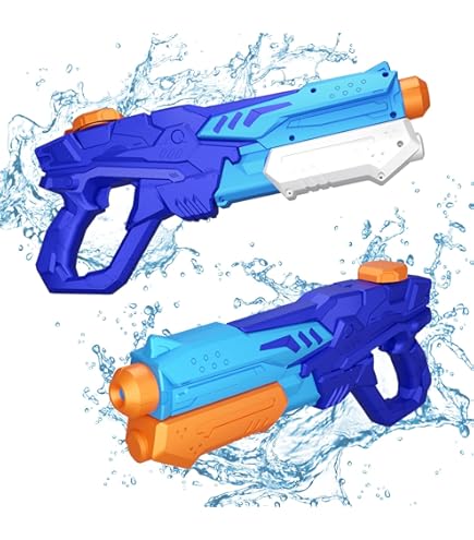Reverse Water Gun - Lustige Wasserpistole Die Vorne & Hinten Spritzt Für Pool Party & Strand