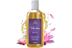 ‎VIBRATISSIMO „Relax” Vibratissimo – kojący olejek do masażu relaksacyjnego, olejek do masażu erotycznego