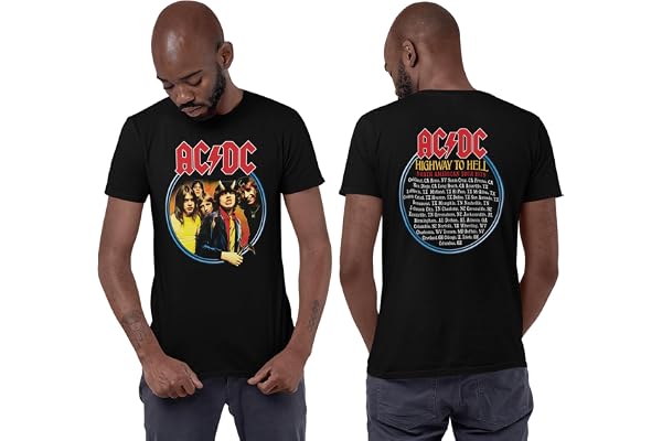 AC/DC Meacdcrts030 T-Shirt Homme (Lot de 1)