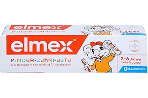 Elmex 784638 Pasta do Zębów dla Dzieci, 2-6 lat, 50 ml