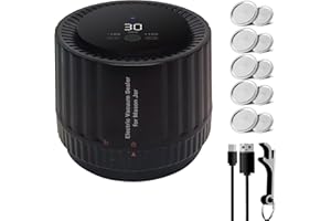 BANGDILS Kit de sellador al vacío eléctrico para tarros de boca regular y ancha con pantalla LED para alimentos enlatados, conservantes de alimentos, almacenamiento de alimentos