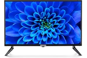 MEDION E12421 (MD 20113) Televisión Full HD de 59,9 cm (24 Pulgadas) (Triple Tuner Receiver, Adaptador de Coche de 12V, Ideal para Autocaravana, Camping, Camión, Jardín, Ci+, Reproductor Multimedia)