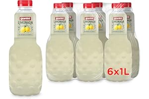 Granini - Limonada Bebida de Limón a partir de Zumo de limón Pack 6 x 1L Clásicos