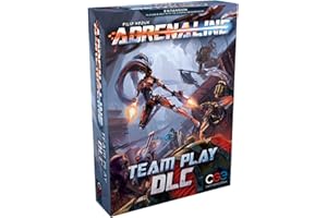 Czech Games Edition , Adrenaline: Team Play DLC , Board Game , Ages 12+ , 2 to 6 Players , 60 to 90 Minutes Playing Time