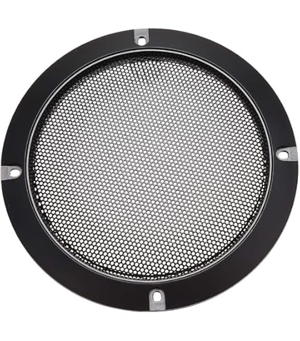 Akozon couverture de maille de protection de haut-parleur de voiture