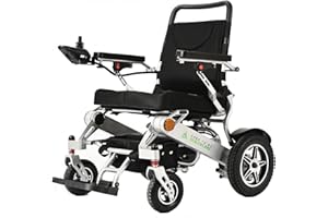 Lightweight Aluminium Electric Wheelchair Powerchair Folding Heavy Duty by Free To Be Mobility Equipment 2 x Battery Supplied 500W Motors.