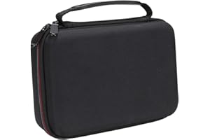 Oumij1 Sac de Rangement pour Rasoir - Étui de Voyage Portable - Étui de Rangement pour Tondeuse à Cheveux Électrique - Étui de Rangement pour Rasoir - pour Braun MGK3020/3060/3080(Noir)