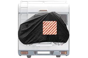 Cartrend 10162 Caravan bicycle cover rear mount 1 piece bicycle protection bicycle cover camping accessories caravan motorhome for 2 bicycles
