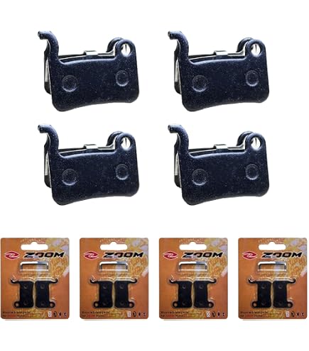 Meilleures Plaquettes De Frein Plaquettes Frein 4 Pistons Semi-métalliques - Compatible Zoom HB-876 - 39,5mm - Pour Freins Hydrauliques Type De Plaquettes De Freins