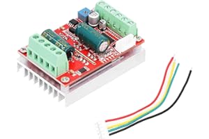 Qqmora Contrôleur de Moteur ,Technologie Full Chip Standard ,Fonction de Frein dissipateur Thermique ,contrôleur de Moteur sans balais PWM Hall pour Moteur ,Appareils de dist