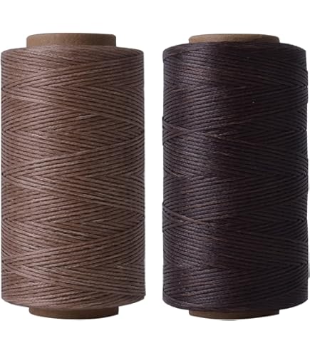 Filo Cerato Per Cuoio 0.45mm - 160m Rotolo Per Fai-da-te E Artigianato - Foto 7