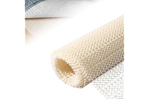 JSUOEO Anti Slip Rug Underlay, 200 * 220cm Large Cuttable Carpet Gripper Liner Pad Anti Skid Matting for Home Office Laminate Wooden Hard Carpeted Floors