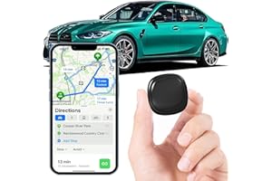 LIVERO GPS Tracker for Vehicles - Hidden Tracking Devices for Cars, GPS Tracker for Vehicle No Monthly Fee, Mini Car Air Tracker Tag With Real-Time Location, No Subscription, Compact Tracker Device