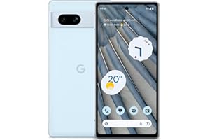 Google Pixel 7a - Smartphone 5G Android Libre con Lente Gran Angular y batería de 24 Horas de duración - Azul Claro