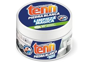 Tenn Piedra Blanca Limpieza 375g: Limpiador Universal con Arcilla - Desengrasa y Abrillanta Todas las Superficies