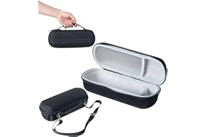JOYSOG Sac de Voyage Rigide pour Haut-Parleur Harman Kardon Luna - Sac de Rangement/Sac de Transport avec bandoulière réglable (doublé Gris)