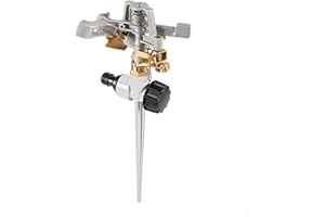 CELLFAST Arroseur De Pulsation Arroseur De Jardin pour Pelouse Fleurs Plantes Régulation De Niveau Basic