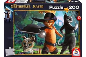 Schmidt Spiele 56444 Carter in Boots, Ready for a Battle, Puzzle pour Enfants 200 pièces