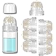 Hydra Needle HN20, Derma Needle Stamp with 7 Hydraneedling Replacement Heads, Reusable Serum Applicator Microneedling Hydro Stamper Bottle - Professional Facial Tool - 20Pin Needle At-home Use