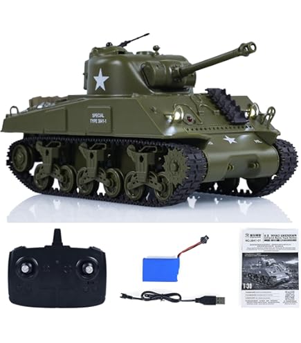 Remote Control 1/16 Scale 2.4G France H2408 Main Battle RC Tank Model