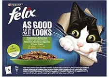 Felix Purina as Good as It Looks with Beef and Carrot in Jelly, 85g (Pack of 12)