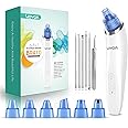 VOYOR 6 in 1 Professional Blackhead Extractor Blackhead Extractor Electric Blackhead Remover Pore Cleanser Facial Care Woman Blackhead Removal, 6 Probes and 3 Modes, Rechargeable BR410