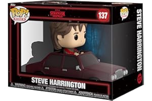 Funko Pop! Rides: Stranger Things Season 5 - Steve Harrington - Figura de Vinilo Coleccionable - Idea de Regalo - Mercancia Oficial - Juguetes para Niños y Adultos