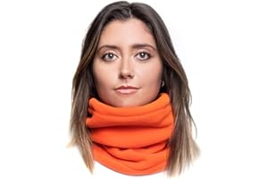 Karl Loven Damen Loop Schal Hals wärmer Herren Schnalle Winter Fleece Futter Unisex warme Hut Maske - Sport Ski Motorrad Fahrrad Snowboard Wandern