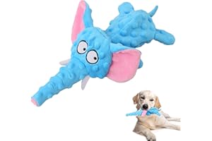 CPYOSN Squeaky Dog Toys, No Stuffing Crinkle Plush Chew Toys for Puppy Teething, Durable Interactive Soft Dog Toys for Small, Medium and Large Dogs