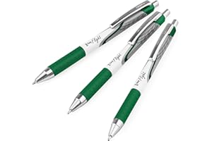 Zebra Classic Z-Grip Flight Lot de 3 stylos à bille Vert 1,2 mm