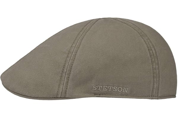 Stetson Level Schnabelmütze Flat Cap Casquette Exterieure Vintage UV40 Polyester Coton Homme Ete Hiver