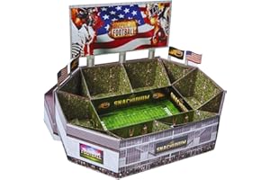 SNACKADIUM Snackstadium Deine Snackbar für spannende Footballabende, für echte American Football Fans, Geschenk, Super Bowl, Ready für Dein Gameday, NFL Fan (Team Grün)