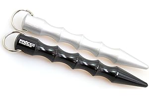 ‎PRODEF PRODEF Kubotan mit Schlüsselring, Aluminium