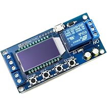 MULTIFUNKTIONS VERZÖGERUNGS RELAIS Zyklus Delay DC 12V/24V MOS Timer