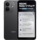Redmi Note 17 Pro 5G (Stealth Black, 8GB RAM, 256GB ROM) | 9000mAh Battery + 67W TurboCharge* | 6.83" 12-bit TrueColour AMOLED | No.1 Care Plan | SD 6