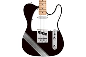 DESIGNDIVIL Custom Guitar or Bass Racing Stripes Decal Sticker Pack fits All Guitars. (Silver)