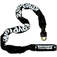 Kryptonite Catena integrata Keeper 785 | Catena antifurto per bici | Livello di sicurezza 5/10 | Offre una sicurezza suppleme